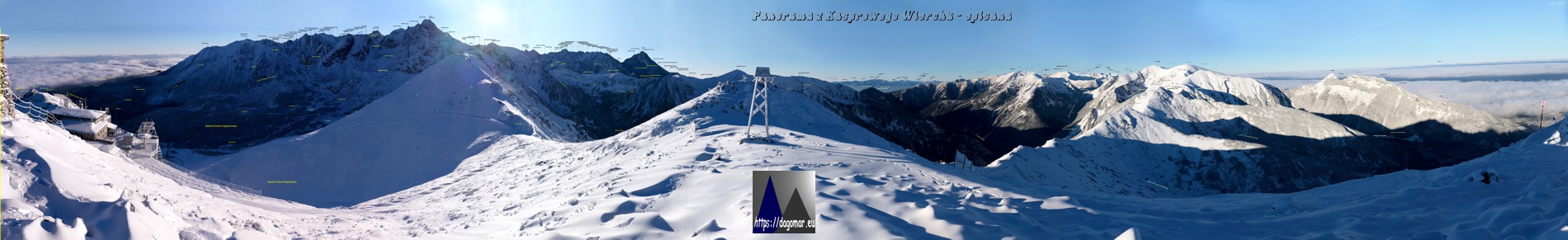 panorama z Kasprowego